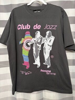 Homme + Femme Club de Jazz Graphic Tee NWT